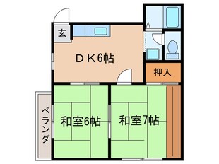 グリンヒル高座の物件間取画像